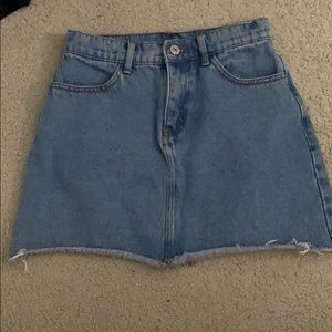 Brandy denim skirt